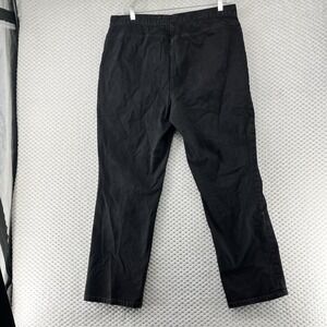 Lauren‎ Jeans Co. Black Denim Pants Straight Leg Jeans Comfort Fit 16W